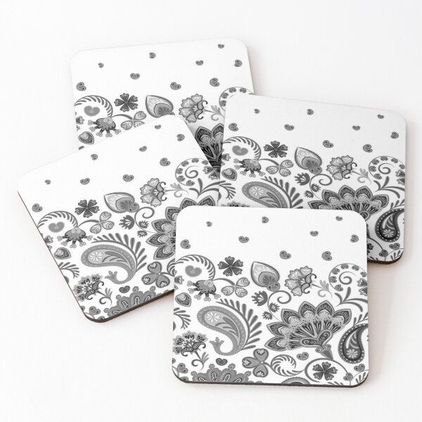Item preview, Damask style paisley floral vertical seamless designed and sold by GLORY-LIFE.