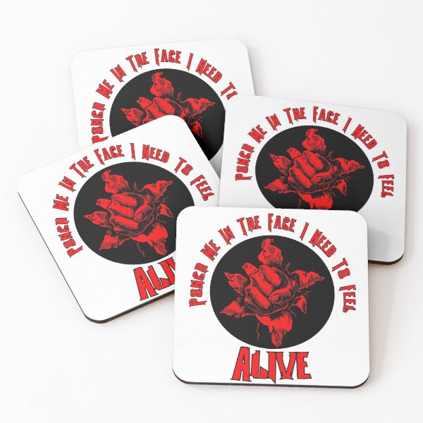 Item preview, punch me in the face i need to feel alive designed and sold by printhappy4you.
