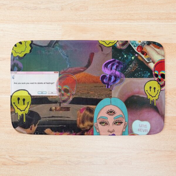Item preview, psychedelic aesthetic collage designed and sold by morgananjos.