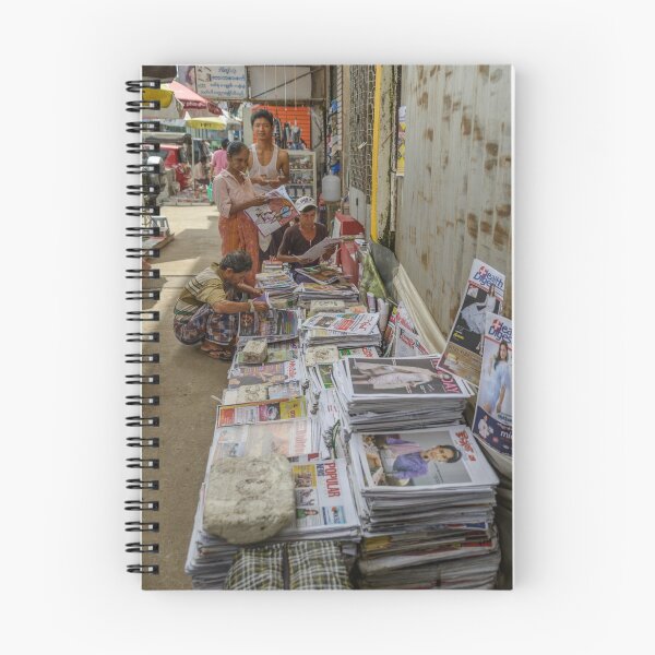 Item preview, Yangon Newsagency designed and sold by Werner Padarin.