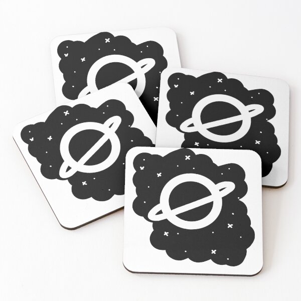 Item preview, Black and saturn cloud designed and sold by GhastanaShop.