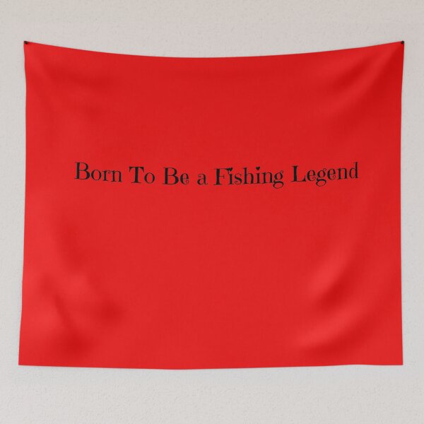 Item preview, Born To Be a Fishing Legend , Funny Quotes , Gift for fishing lover designed and sold by Soukainadesign.