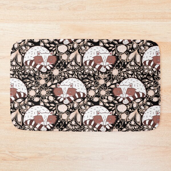 Item preview, Cute Sleepy Raccoons Pattern designed and sold by Alladin7.
