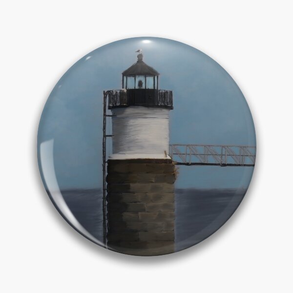 Item preview, Ram Island Lighthouse designed and sold by OutOfChaosArt.