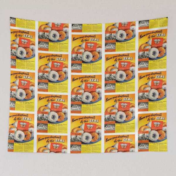 Item preview, Vintage Donut  designed and sold by food-nostalgia.