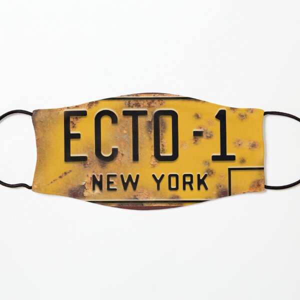Ecto-1 Licence Plate (Ghostbusters) Kids Mask