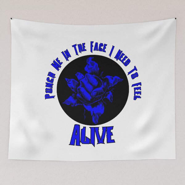 Item preview, punch me in the face i need to feel alive designed and sold by printhappy4you.