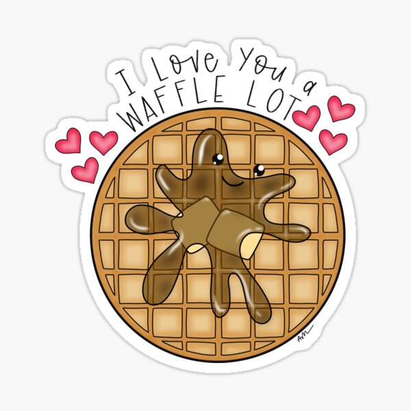 Waffle Lot Sticker