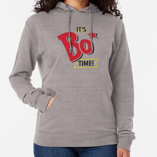 It's Bo Time! - Bojangles (Black Text) Lightweight Hoodie