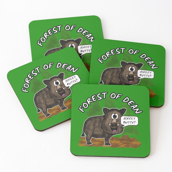 Item preview, Forest Of Dean Wild Boar Funny Gloucestershire designed and sold by doodlerob.