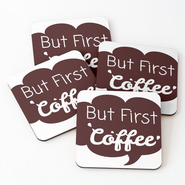 Item preview, But First Coffee - Design No.1 designed and sold by FantaDesigns.