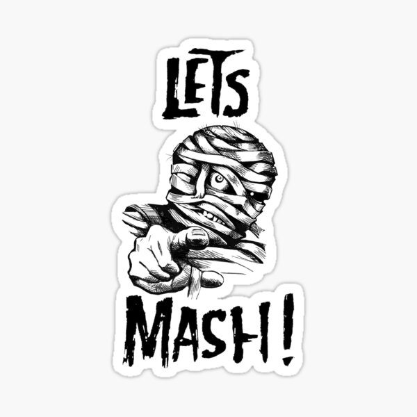 Let's Mash, Mummy! Sticker
