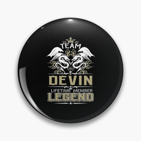 Item preview, Devin Name T Shirt - Devin Dragon Lifetime Member Legend Gift Item Tee designed and sold by enstacee75.