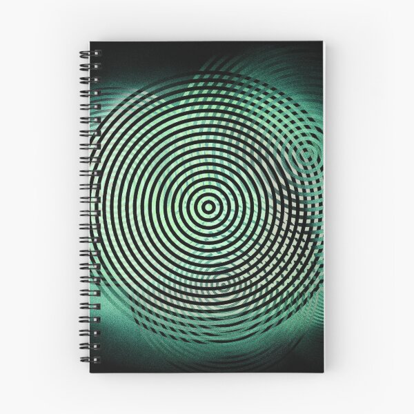 Item preview, Green Hypnotic Circle designed and sold by zazuzanta.