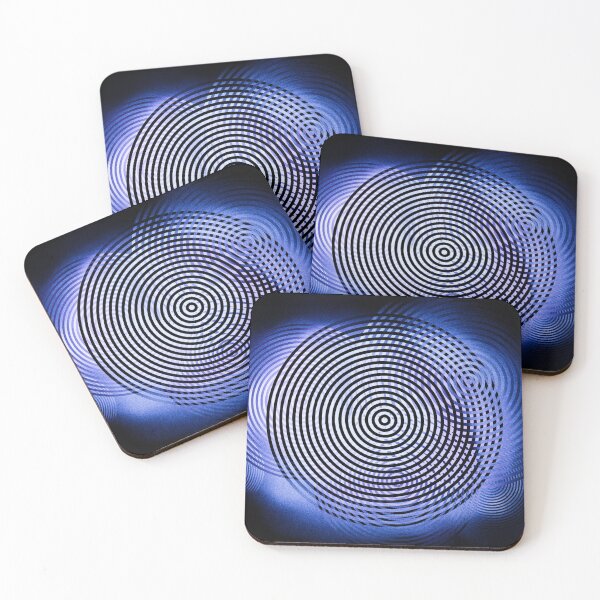 Item preview, Blue Hypnotic Circle designed and sold by zazuzanta.