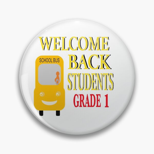 Item preview, WELCOME BUS First Grade Graphic  designed and sold by EdwardMonet.