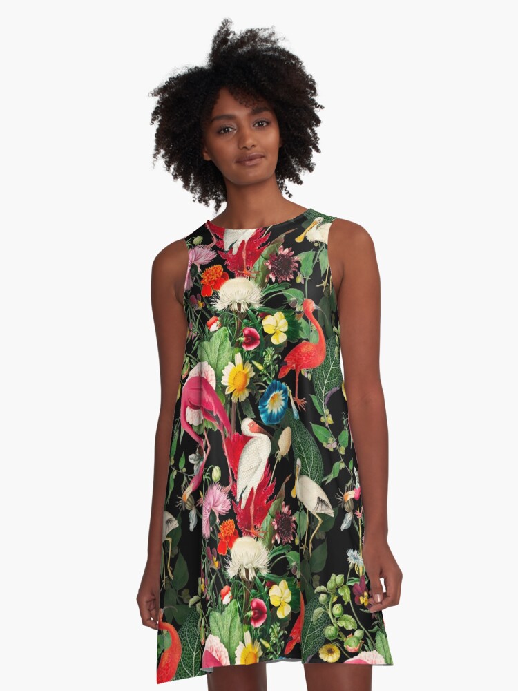 Tropical on sale retro dress