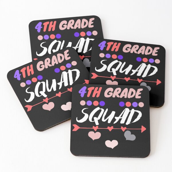 Item preview, 4th grade squad  designed and sold by VAN-DESIGN.