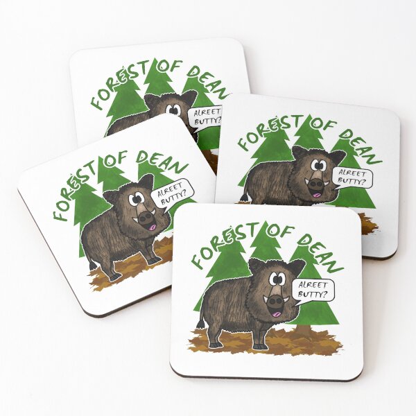 Item preview, Forest Of Dean Wild Boar Funny Gloucestershire designed and sold by doodlerob.
