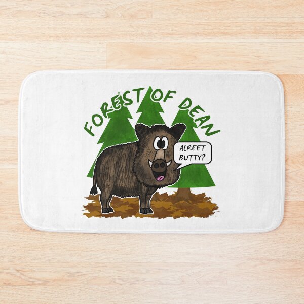 Item preview, Forest Of Dean Wild Boar Funny Gloucestershire designed and sold by doodlerob.