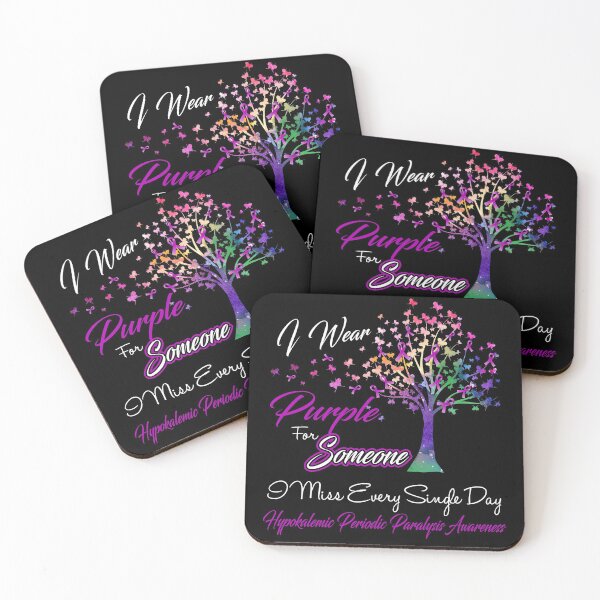 Item preview, I Wear Purple For Someone I Miss Hypokalemic Periodic Paralysis Awareness designed and sold by Gillosina.