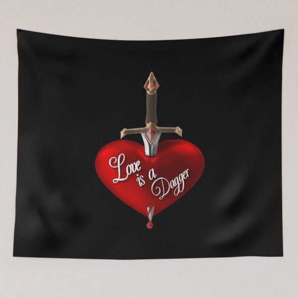 Item preview, Love is a Dagger designed and sold by david parry.