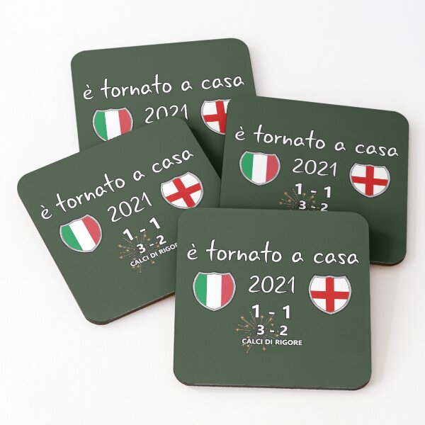 Item preview, è tornato a casa (it came home) Italy soccer win 2021 designed and sold by SolidEarthArt.