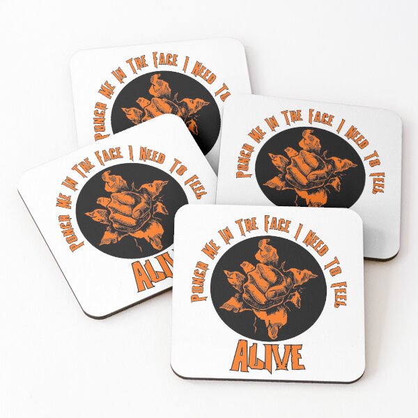 Item preview,  punch me in the face i need to feel alive designed and sold by printhappy4you.