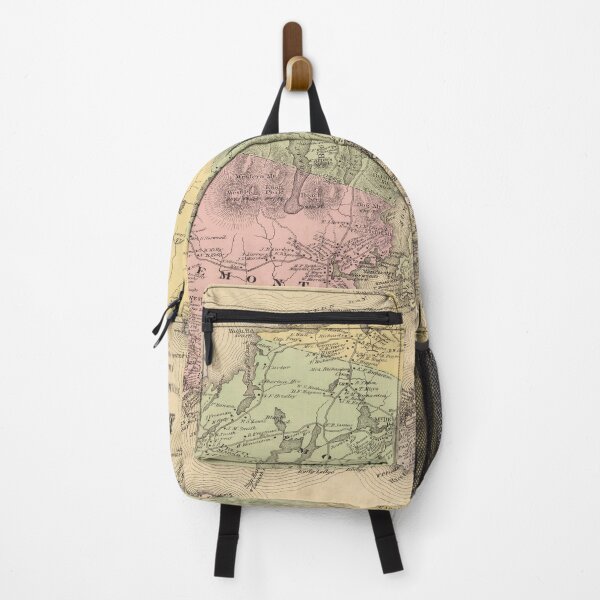 Item preview, Old Mount Desert ME Map (1885) Vintage Arcadia National Park Atlas designed and sold by BravuraMedia.