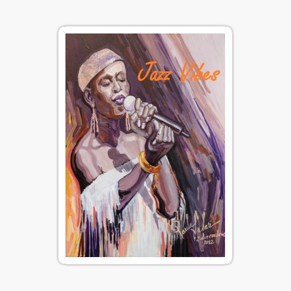 Jazz Vibes! Sticker