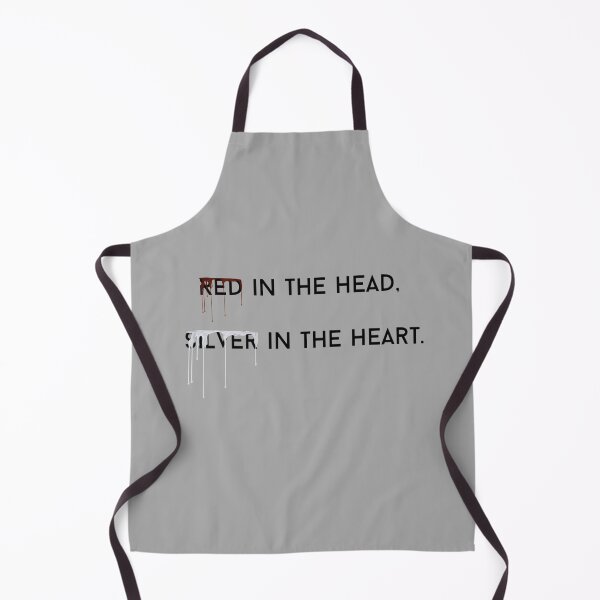Item preview, Red In The Head, Silver In The Heart designed and sold by beckahbrooks.