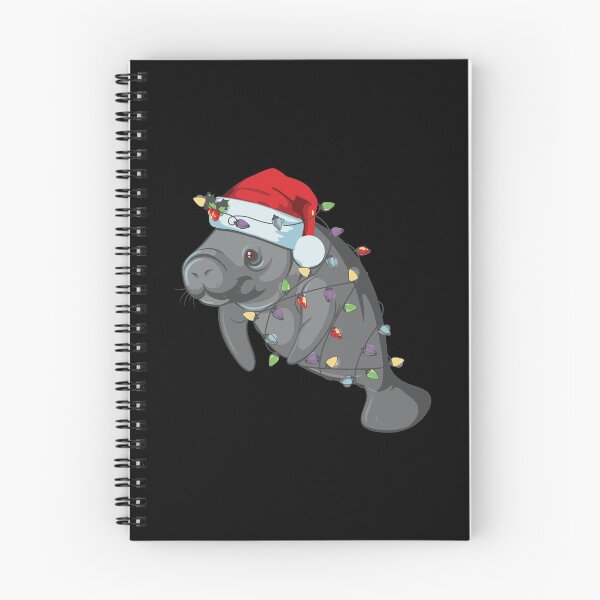 Item preview, Funny Manatee In Santa Hat Manatee Christmas Pajama Gifts designed and sold by beckergree.