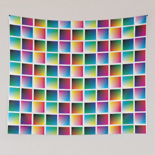 Item preview, color cube square pattern designed and sold by egg-pdf.
