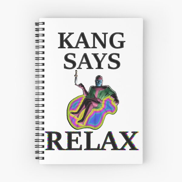 Item preview, Kang Says Relax - Dark writing version designed and sold by Kyllerbuzcut.
