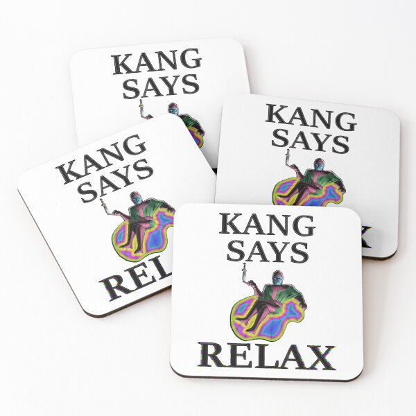 Item preview, Kang Says Relax - Dark writing version designed and sold by Kyllerbuzcut.