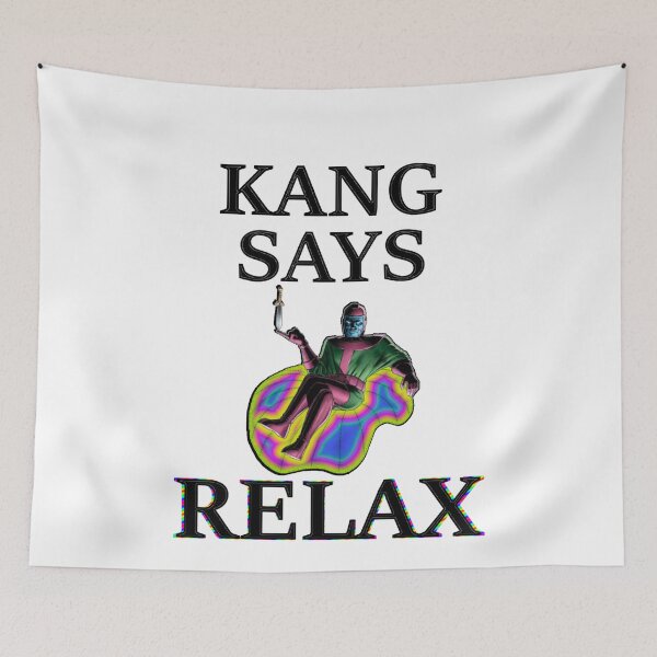 Item preview, Kang Says Relax - Dark writing version designed and sold by Kyllerbuzcut.