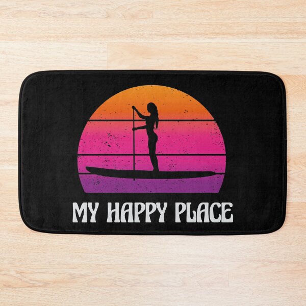 Item preview, SUP Girl | My Happy Place | Stand Up Paddle Boarding | Summer Sunset designed and sold by justjonboy.