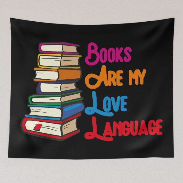 Item preview, Books Are My Love Language designed and sold by LarrysDesigns.