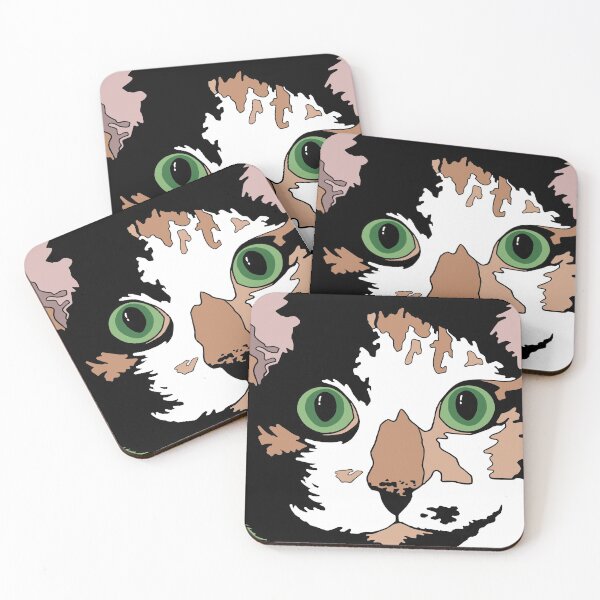 Item preview, Calico Cats are lucky designed and sold by Kathy Kuczek.