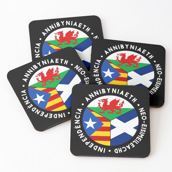 Item preview, Gales, Escocia, Solidaridad por la Independencia Catalana, Banderas designed and sold by indywales.