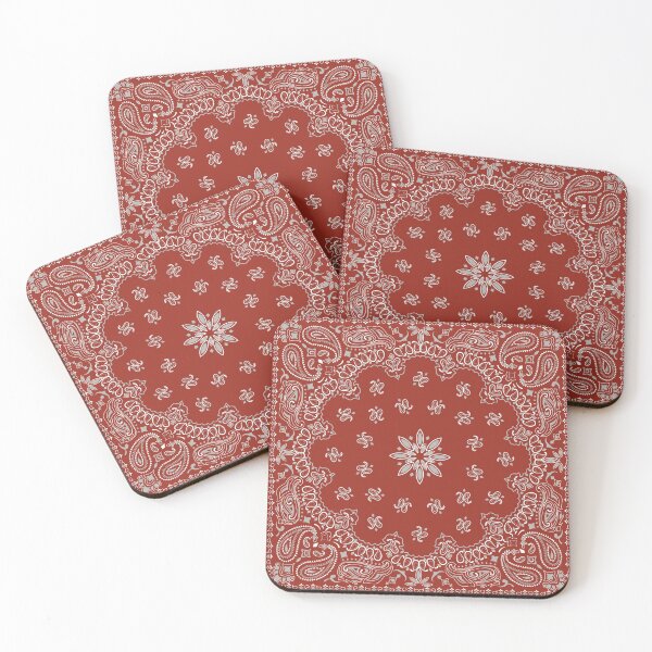 Item preview, Red Paisley Bandanna  Design designed and sold by obviouslogic.