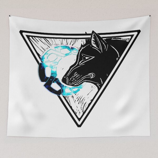 Item preview, wolf moon designed and sold by off-BrandPrints.