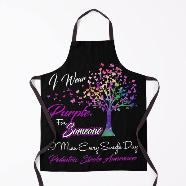 Item preview, I Wear Purple For Someone I Miss Pediatric Stroke Awareness designed and sold by Gillosina.