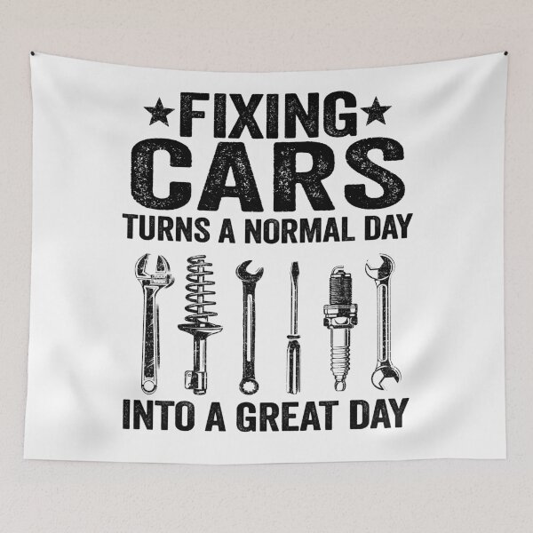 Item preview, Fixing Cars Turns A Normal Day Into A Great Day Funny Mechanic designed and sold by Stronzi.