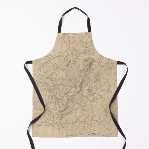 Item preview, Old Mount Monadnock Map (1891) Vintage New Hampshire Hiking Mountain Atlas designed and sold by BravuraMedia.