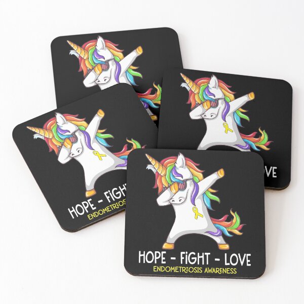 Item preview, Hope Fight Love Endometriosis Awareness designed and sold by Brad-FI.