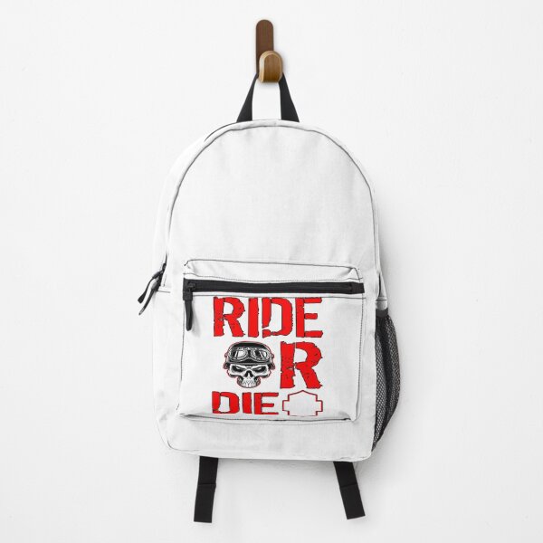 Item preview, ride or die motorcycle helmet sticker designed and sold by hotifroti.