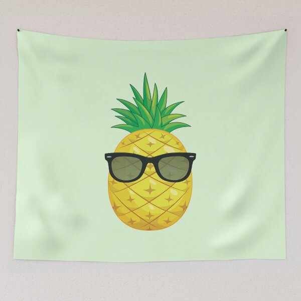 Item preview, Pineapple wearing sunglasses designed and sold by Magdy Store.