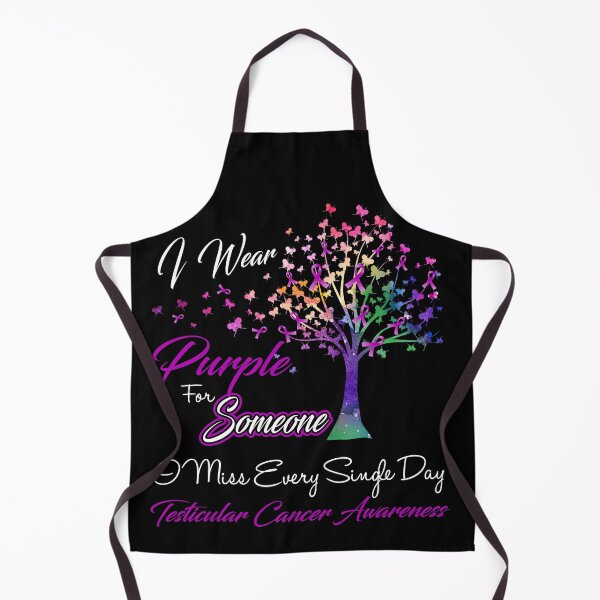 Item preview, I Wear Purple For Someone I Miss Testicular Cancer Awareness designed and sold by Gillosina.