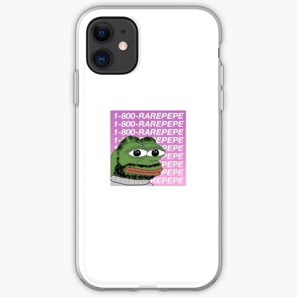 1-800 RAREPEPE iPhone Soft Case